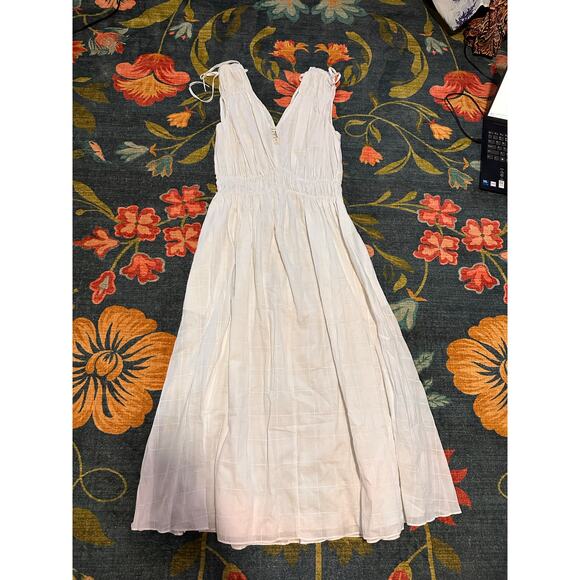 NWT Madewell Sophia Smocked Midi Dress Size 1X - Picture 6 of 9